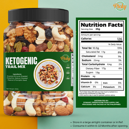 Ketogenic Trail Mix Nuts 500g