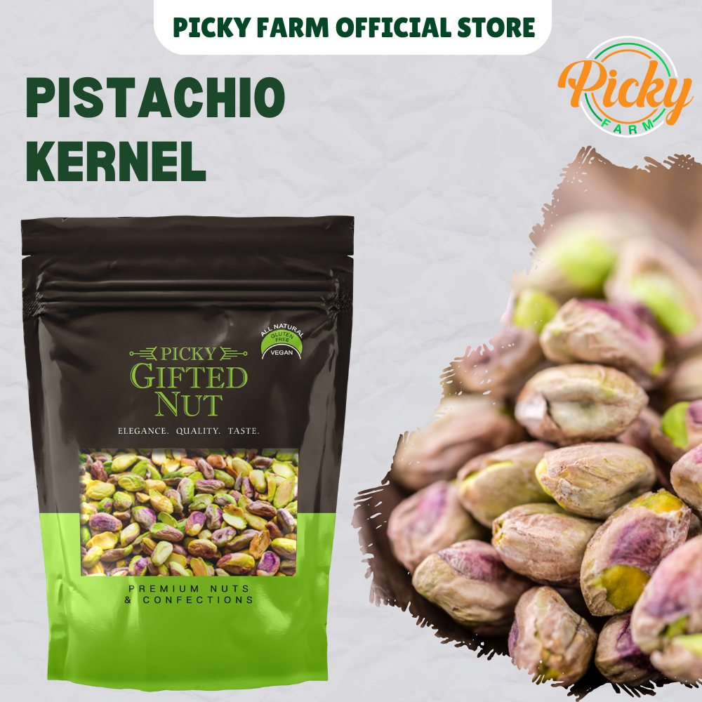 Raw Pistachios Kernels |Pistachio | (Unsalted, No Shells) | 250g