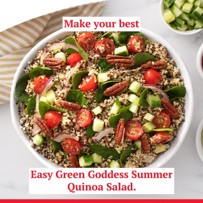 Tricolor Quinoa, Premium Blend of White, Red & Black Quinoa for Salads, Bowls & Baking | 250g / 500g / 1kg