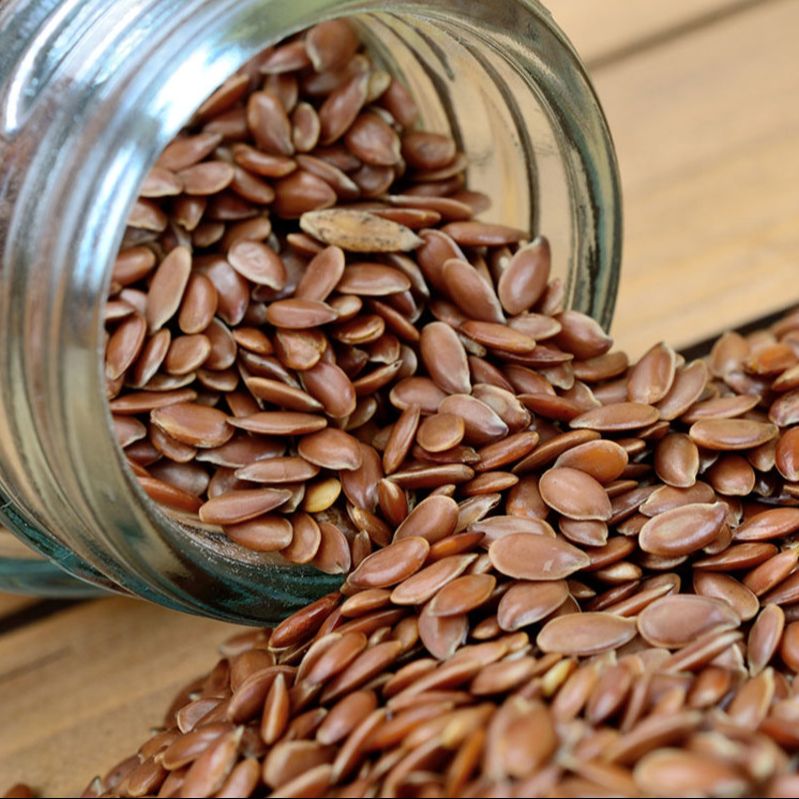 Brown Flax Seeds, 250g to 1kg | Premium Quality, High in Fiber, Omega-3, and Protein for Baking, Smoothies & Salads