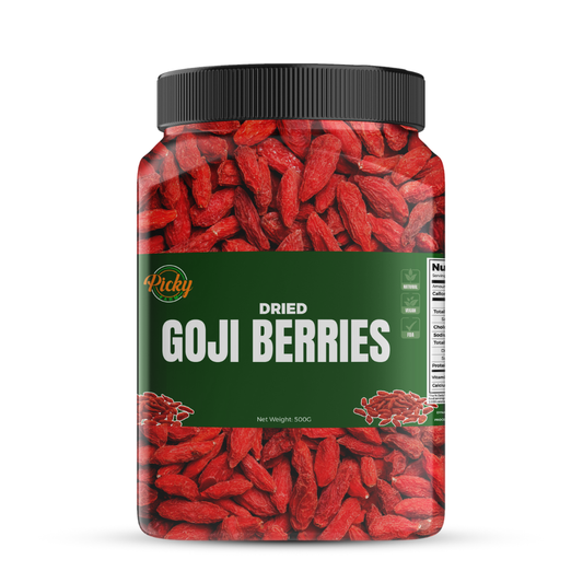 Dried Goji Berries | Premium Quality, Unsweetened & Natural | 250g - 1kg