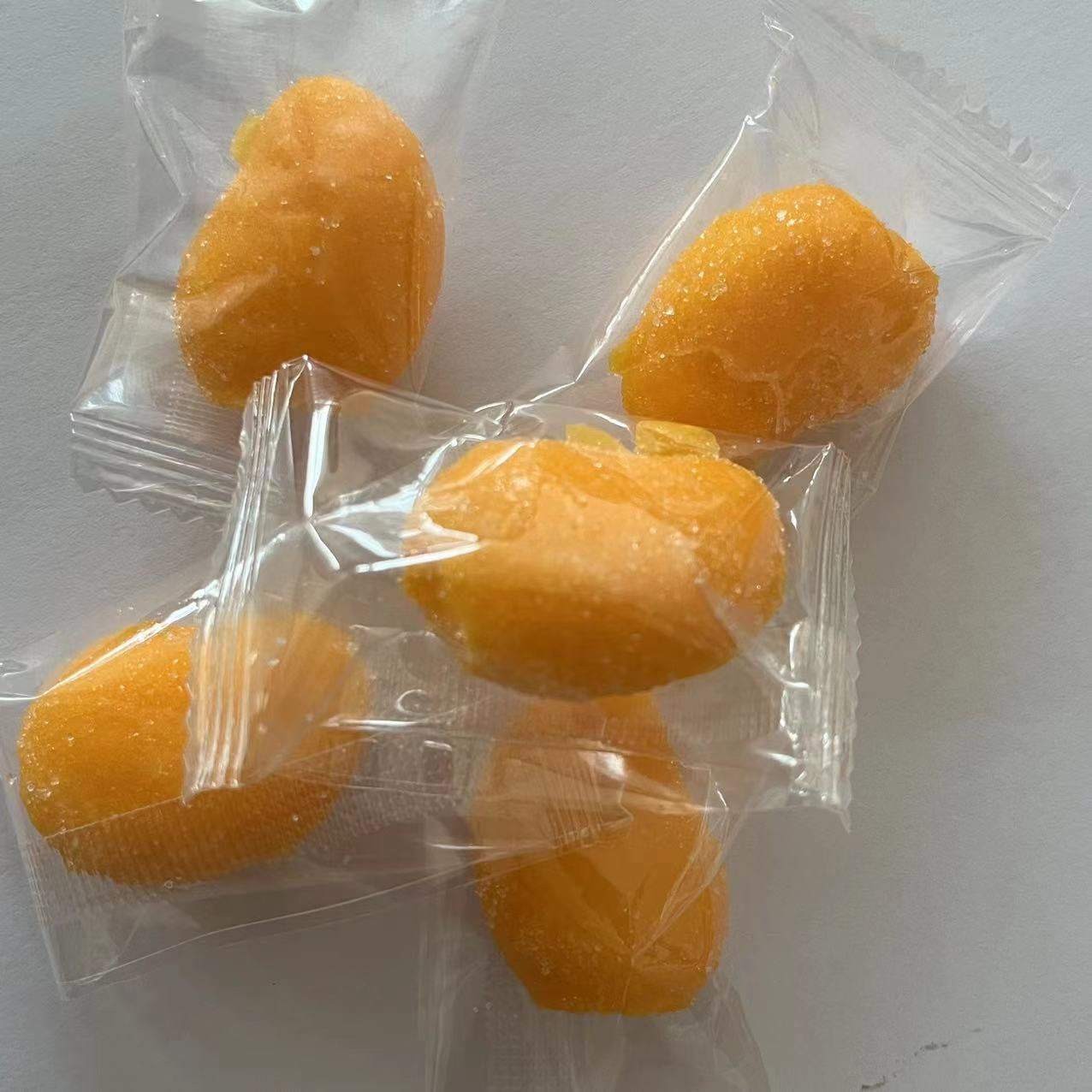 Mango Shape Candies – Sweet & Chewy Mango Flavor Candy Perfect for Snacks, Parties & Kids 250g / 500g
