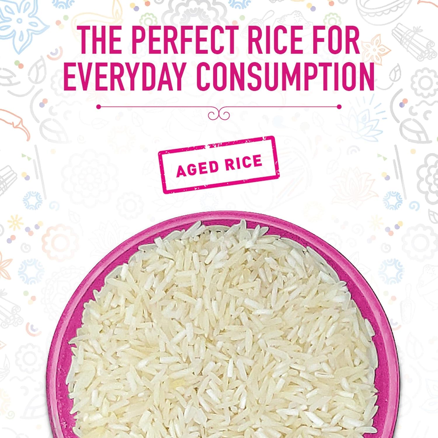 Basmati Rice | Premium Long-Grain Aromatic Rice | Light, Fluffy & Naturally Fragrant  250g / 500g / 1kg