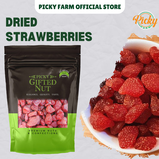 Dried Strawberries | Premium Quality, Naturally Sweet & Chewy | 150g - 1kg