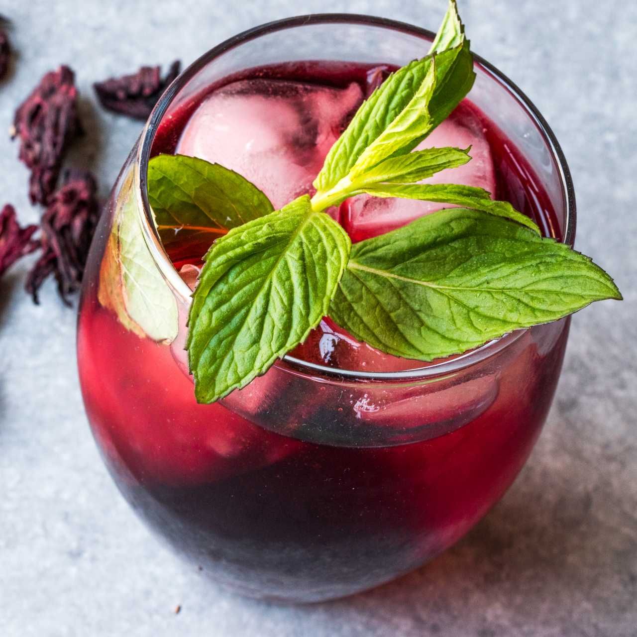 Hibiscus Tea, 50g to 250g — Premium Dried Flowers, Naturally Tart & Refreshing Herbal Tea