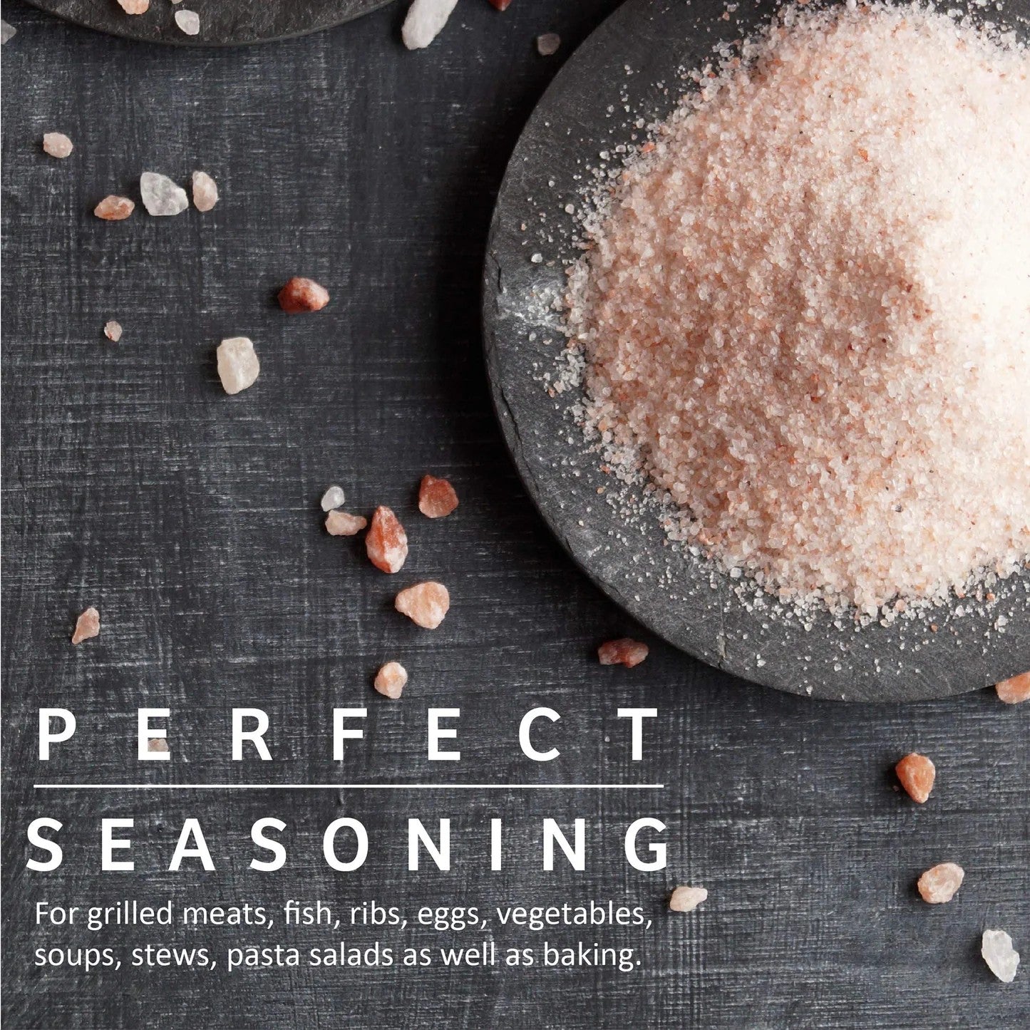 Himalayan Salt Fine 50g | Natural Pink Rock Salt | Mineral-Rich Perfect for Grinders, Cooking & Seasoning