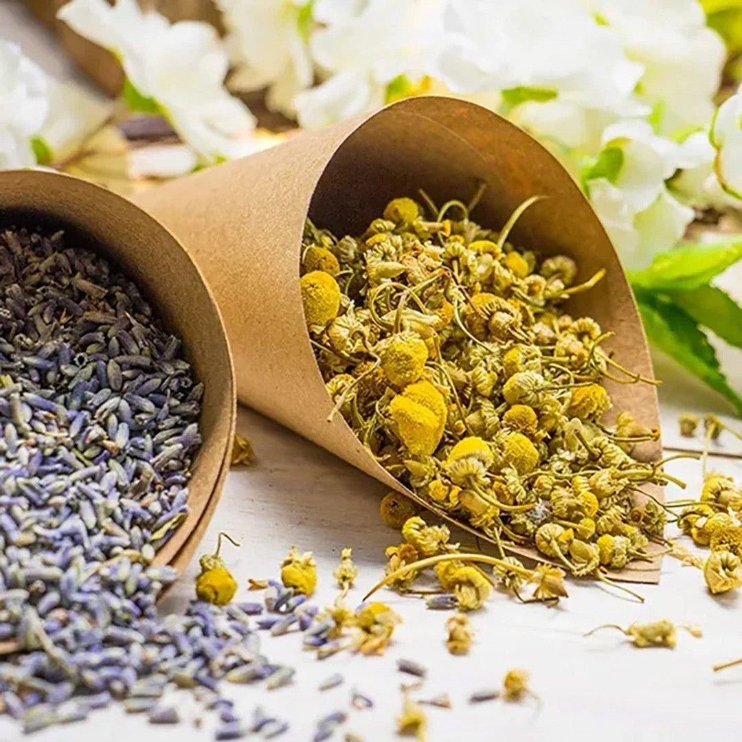 Lavender Tea, 100g — Premium Dried Lavender Flowers, Caffeine-Free Herbal Tea for Relaxation & Sleep