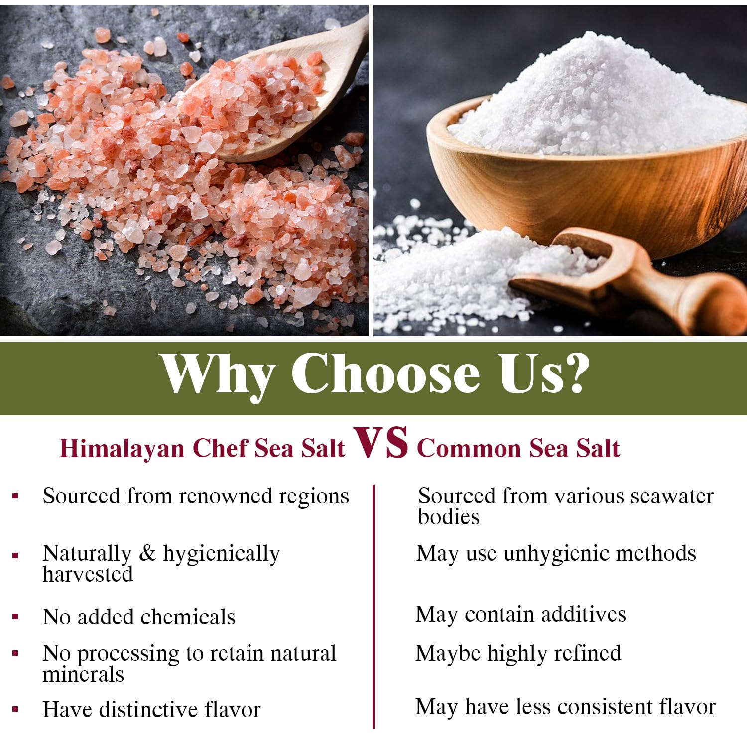 Himalayan Salt Coarse 50g| Natural Pink Rock Salt | Mineral-Rich Perfect for Grinders, Cooking & Seasoning