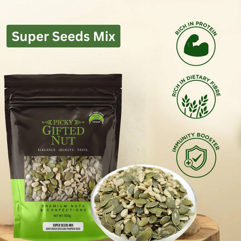 Mixed Seeds — Pumpkin Seeds & Sunflower Seeds | 250g - 500g