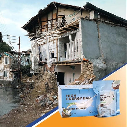 High Energy Bar – Coconut Flavor | Ideal for Camping, Survival & Travel