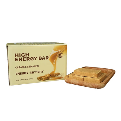 High Energy Bar – Caramel Cinnamon Flavor | Ideal for Camping, Survival & Travel