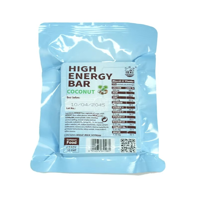 High Energy Bar – Coconut Flavor | Ideal for Camping, Survival & Travel