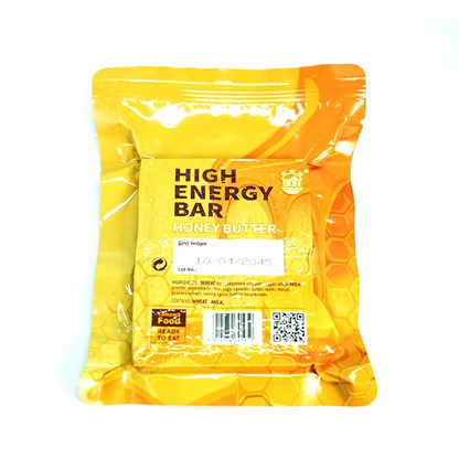 High Energy Bar – Honey Butter Flavor | Ideal for Camping, Survival & Travel