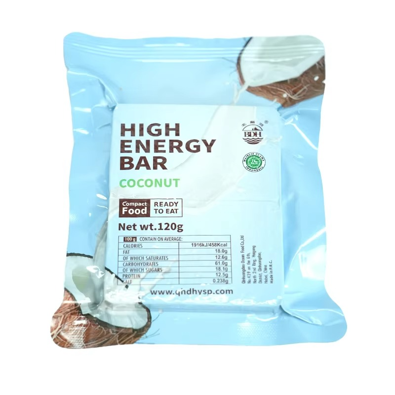 High Energy Bar – Coconut Flavor | Ideal for Camping, Survival & Travel