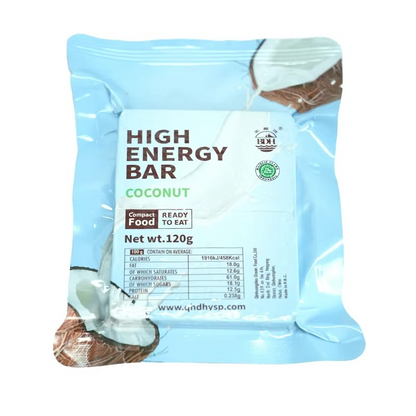 High Energy Bar – Coconut Flavor | Ideal for Camping, Survival & Travel