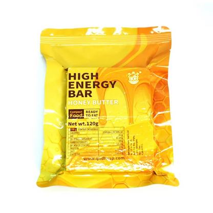High Energy Bar – Honey Butter Flavor | Ideal for Camping, Survival & Travel