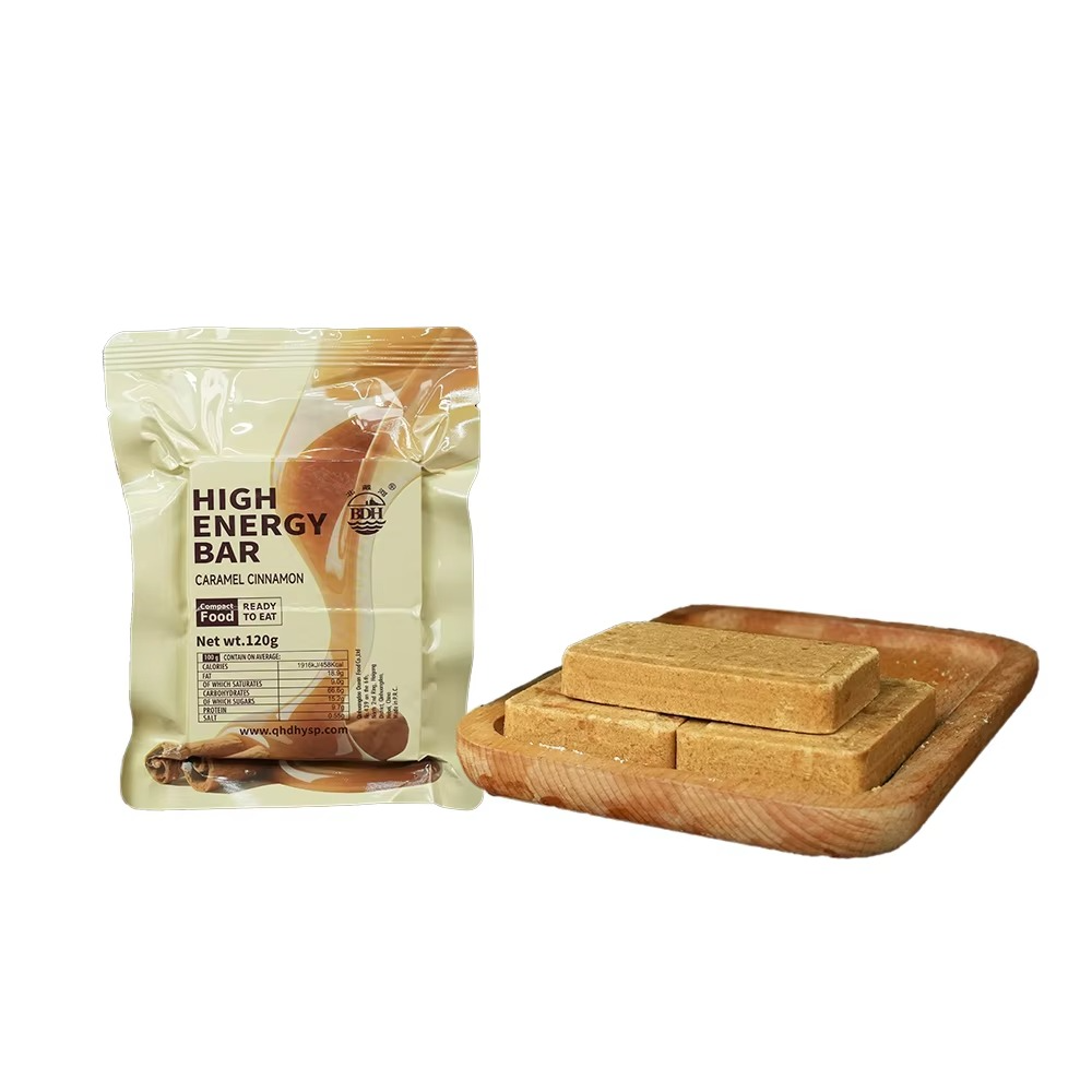 High Energy Bar – Caramel Cinnamon Flavor | Ideal for Camping, Survival & Travel