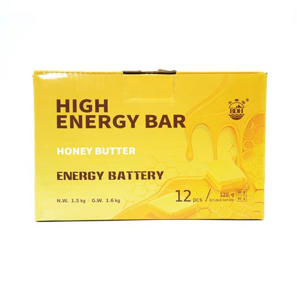 High Energy Bar – Honey Butter Flavor | Ideal for Camping, Survival & Travel