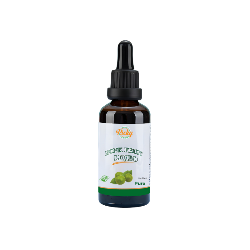 Monk Fruit Sweetener Drops, 30ml | 100% Natural Liquid Sweetener with Zero Calories