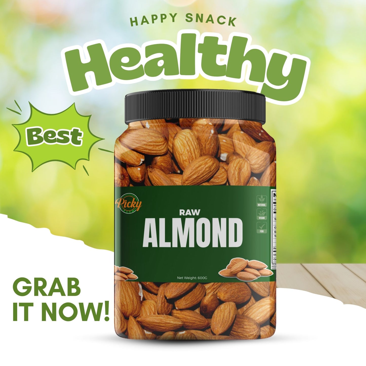 Raw Almond