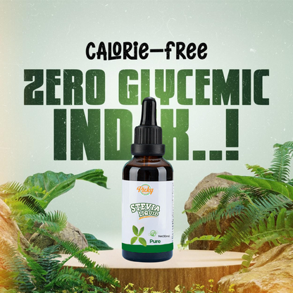 Stevia Sweetener 30ml | 100% Natural Liquid Sweetener with Zero Calories