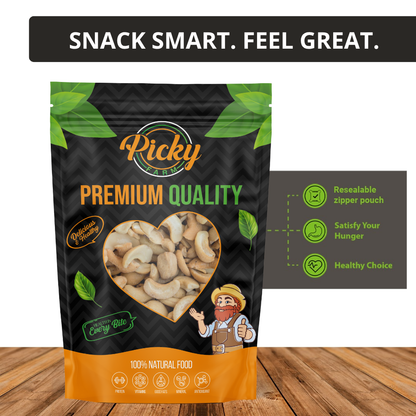 Salted Cashew | Premium Roasted Cashew Nuts | 150g / 200g / 500g