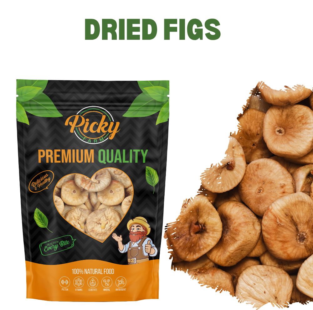 Dried Turkish Fig | Premium Soft & Sweet Figs 150g / 200g / 500g