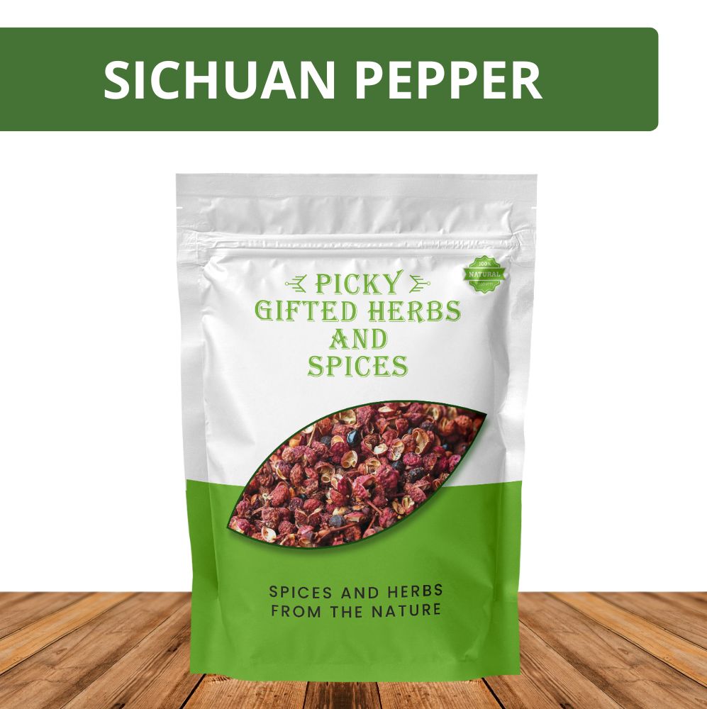 Sichuan Pepper | Premium Szechuan Peppercorns | Citrusy, Numbing & Aromatic | Perfect for Chinese & Asian Cooking