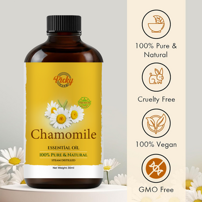 Chamomile Essential Oil | 100% Pure and Natural | Premium Grade Essential Oils | 30ML