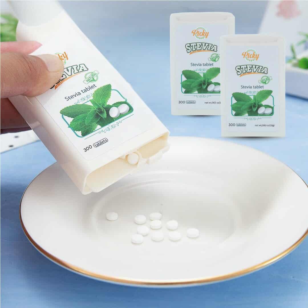 Stevia Tablets 300pcs – Zero Calorie Sweetener | Sugar Alternative for Coffee, Tea & Drinks