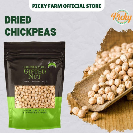 Dried Baby Chickpeas, 500g to 1kg — Premium Small Chickpeas, Perfect for Hummus, Salads & Curries