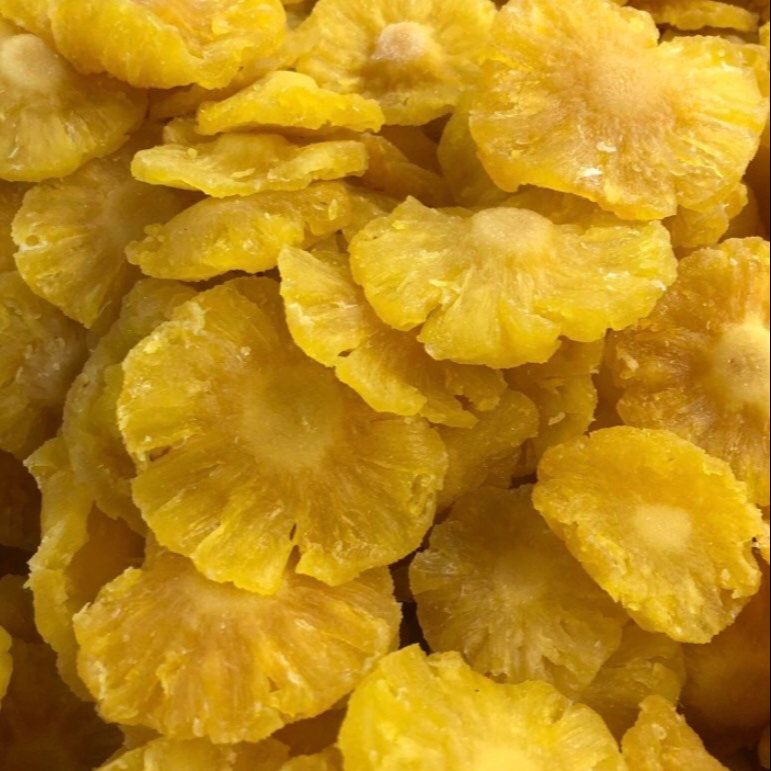 Dried Pineapple | Premium Sweet & Tangy Pineapple Rings/Bites | Healthy Tropical Snack | 150g /  200g / 500g