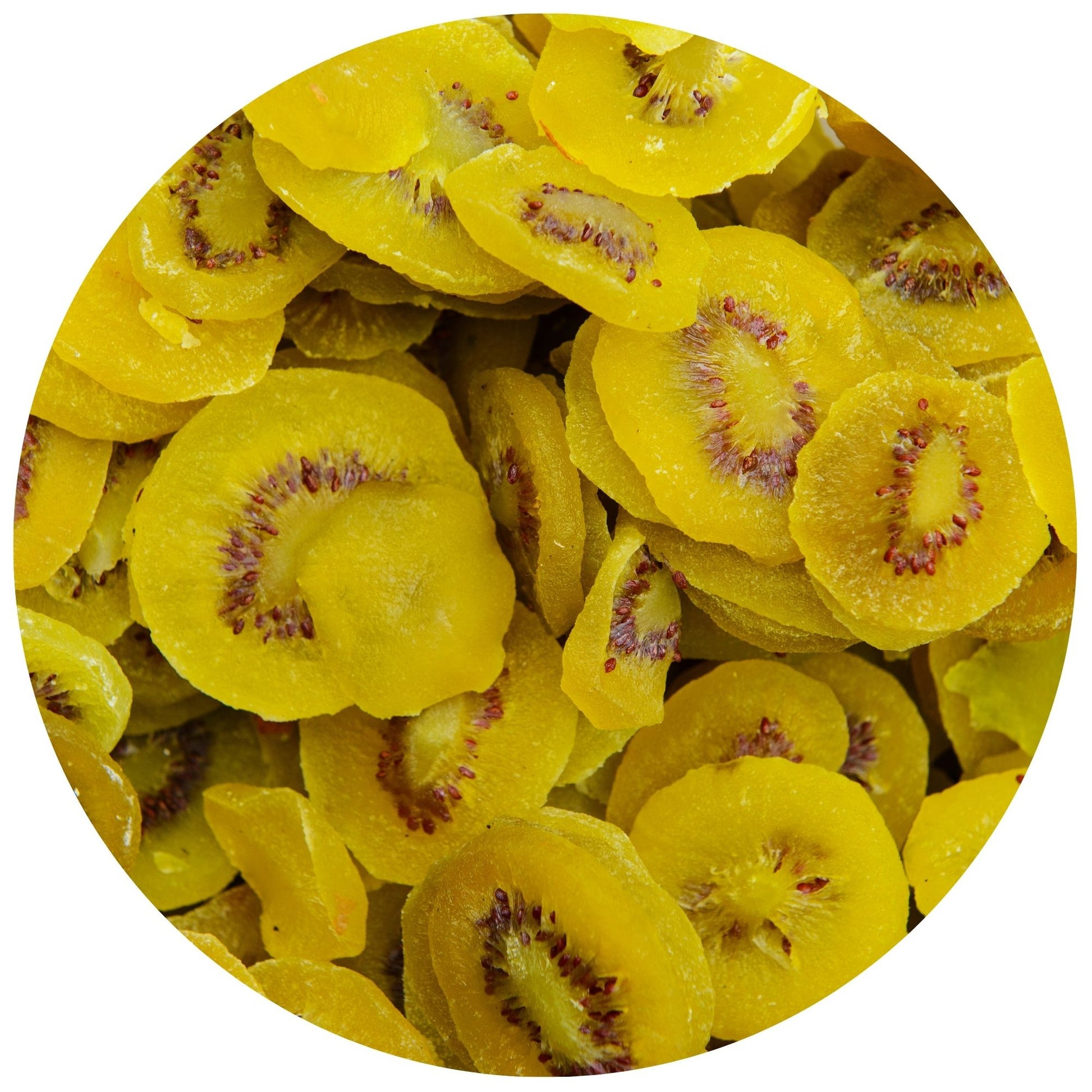 Dried Yellow Kiwi | Premium Sweet–Tart Kiwi Slices | Sweet–Tart Kiwi Slices | 150g / 200g / 500g