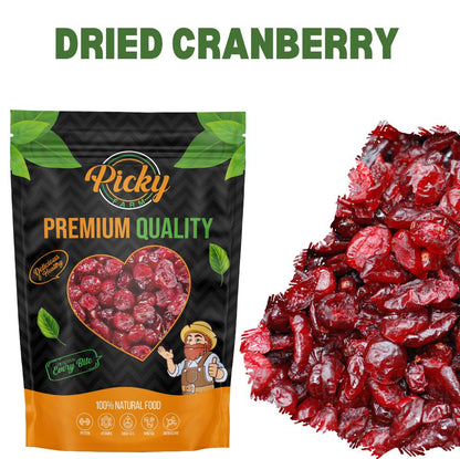 Dried Cranberries | Premium Sweet–Tart Snack