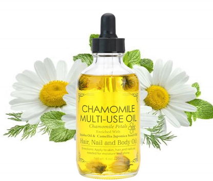 Chamomile Multi-Use Oil 30ml Essential oil | Calming, Soothing & Skin-Friendly