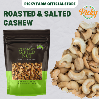 Roasted and Salted Cashew Nut Splits | Premium Quality | 250g - 1kg