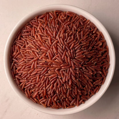 Premium Red Rice – Naturally Nutritious Whole Grain, Rich in Fiber & Antioxidants, 250g / 500g / 1kg Healthy Rice