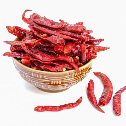 Dried Red Chili Whole 50g | Premium Whole Dried Chilies | Perfect for Cooking, Sauces & Seasoning