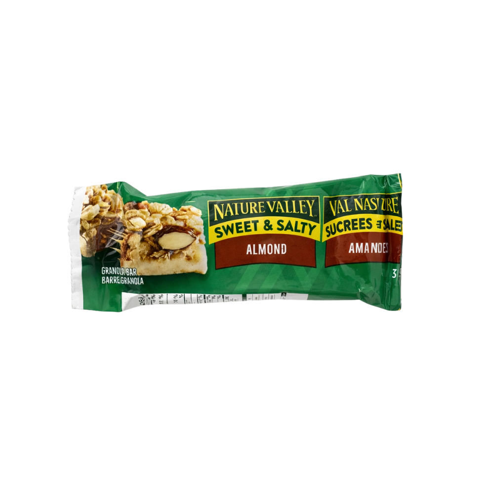 Nature Valley Sweet & Salty Granola Bar 35g – Almond Flavor | Protein Bar Crunchy & Chewy Snack