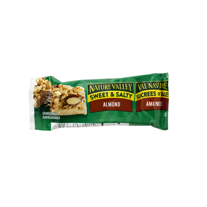 Nature Valley Sweet & Salty Granola Bar 35g – Almond Flavor | Protein Bar Crunchy & Chewy Snack