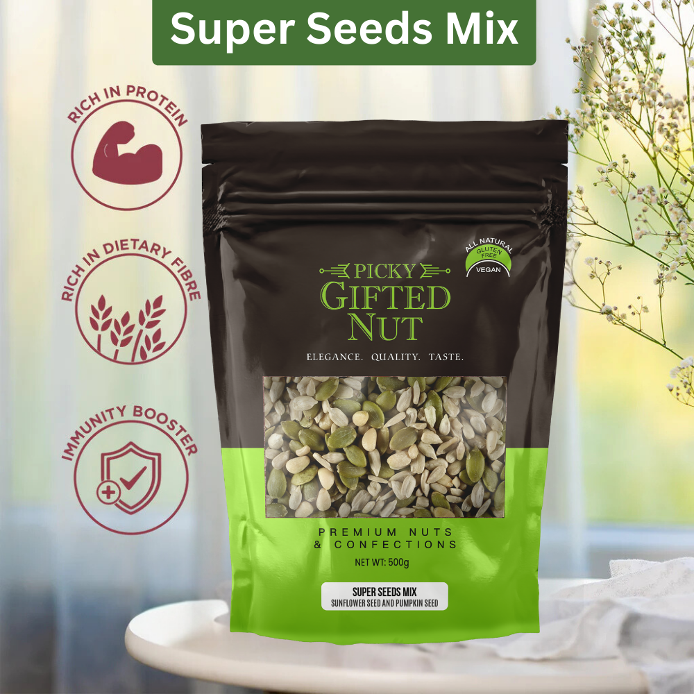 Mixed Seeds — Pumpkin Seeds & Sunflower Seeds | 250g - 500g
