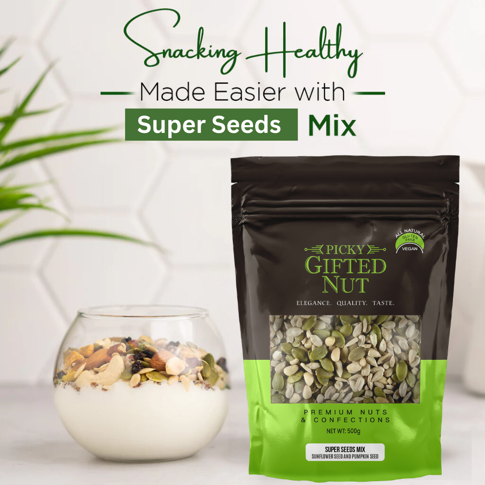 Mixed Seeds — Pumpkin Seeds & Sunflower Seeds | 250g - 600g