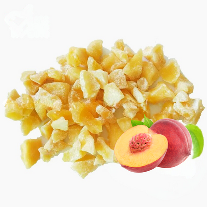 Diced Dried Peaches - Ready-to-Eat, Perfect for Snack, Cereal, Desserts, and Yogurt Toppings | 150g - 500g