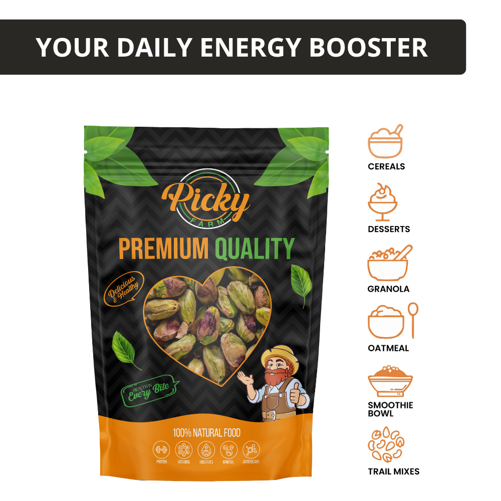 Pistachio Kernel | Premium Shelled Pistachios | Perfect for Snacking & Baking
