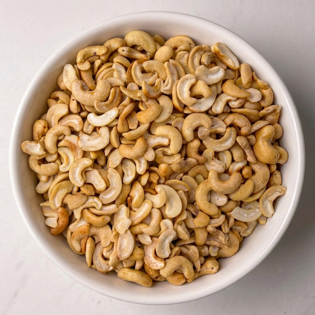 Roasted Cashew | Premium Crunchy Cashew Nuts | Lightly Roasted | Healthy Snack | 150g / 200g / 500g