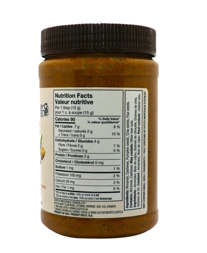 Kirkland Signature Mixed Nut Butter with Seeds 765g – Premium Nut & Seed Spread