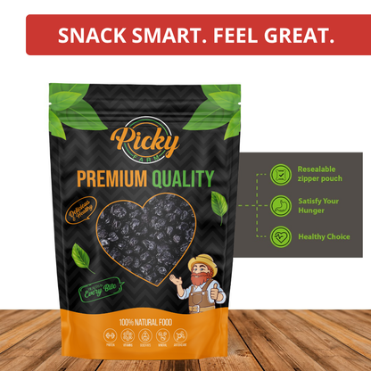 Dried Blueberries | Premium Whole Blueberries | Sweet & Chewy Superfood Snack | Antioxidant-Rich 150g / 200g / 500g