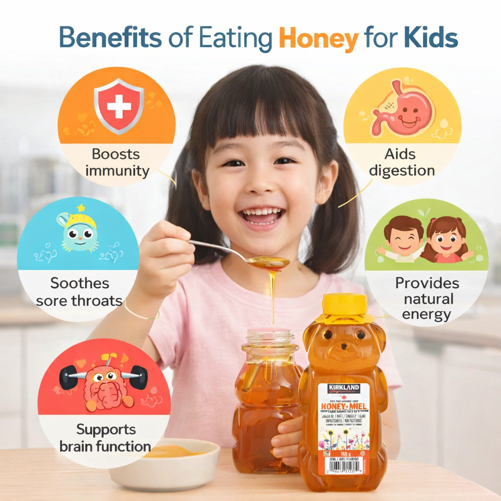 Kirkland Signature 100% Pure Liquid Honey, 750 g