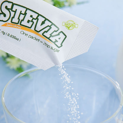 Stevia Natural Sweetener Zero Calories- Smoothies/Coffee/Teas & Baked Goods Packets/Sachets