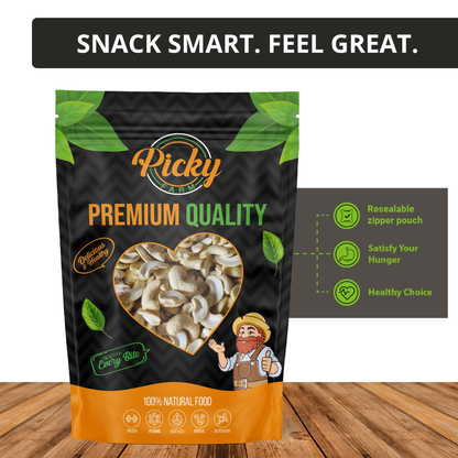 Raw Cashew | Premium Cashew Nuts | High Protein 150g / 200g / 500g